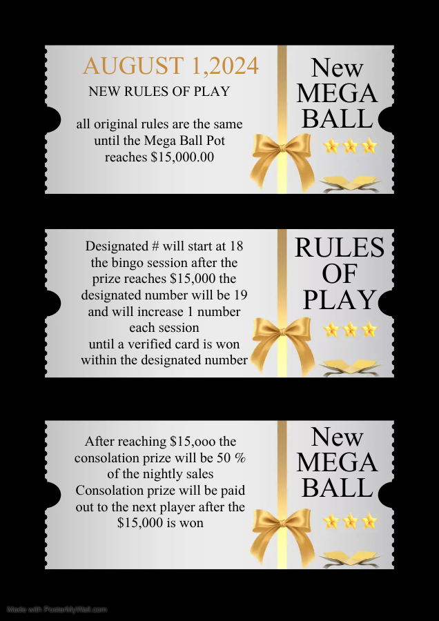 megaball new rules